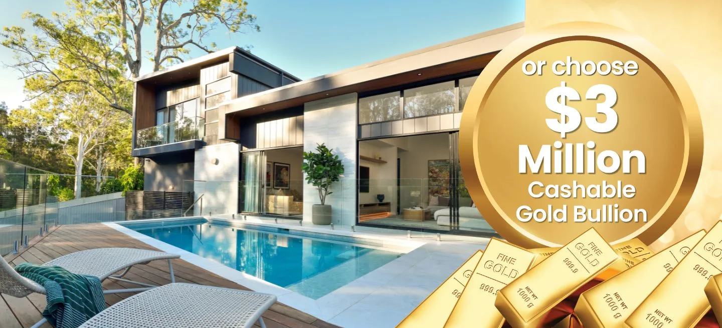 Yourtown Draw 556: $3M Gold Coast Home or Gold — 525,000 Ticket Pool Makes It Best-Odds Australian Lottery Right Now | Win A Home
